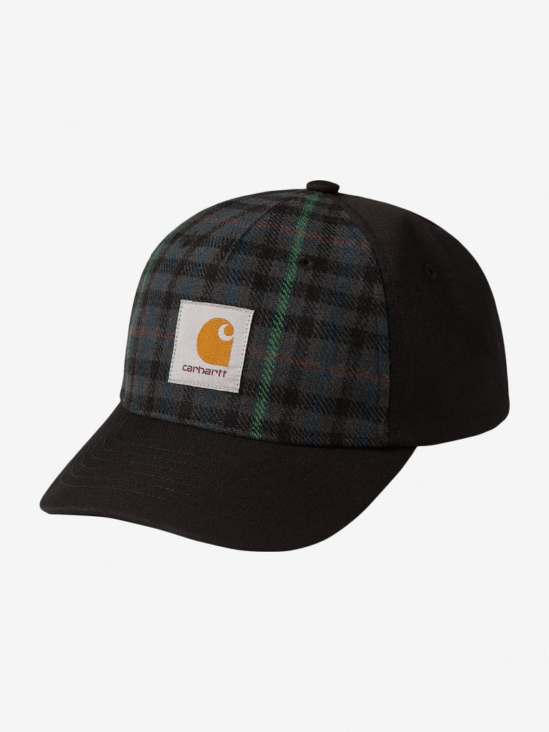 Carhartt WIP Highbury Cap Black/Asher Check, Blacksmith