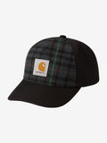 Carhartt WIP Highbury Cap Black/Asher Check, Blacksmith