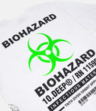 10 Deep Biohazard S/S Tee White