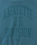 Lafayette U.S. Division US Cotton Hooded Sweatshirt Slate