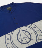 10 Deep Navigator S/S Henley Shirt Navy