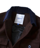 Lafayette CPO Wool Shirt Jacket Brown