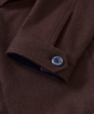 Lafayette CPO Wool Shirt Jacket Brown