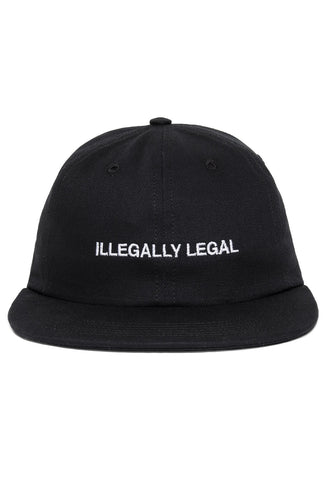 Nothin’ Special Illegally Legal 6-Panel Cap Black