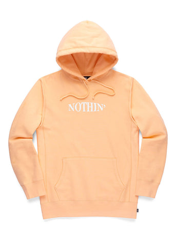 Nothin’ Special Oval Logo Pullover Hoodie Orange Sherbet