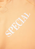 Nothin’ Special Oval Logo Pullover Hoodie Orange Sherbet