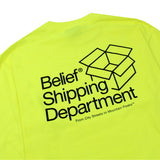 Belief NYC Logistics L/S Tee Highlighter