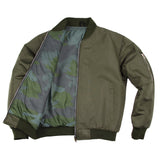 AM Aftermidnight NYC Bomber Jacket Olive Green
