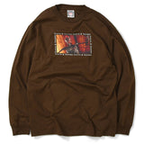 Saints & Sinners Skeleton L/S Tee Brown