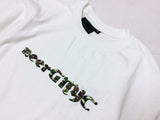 Green Camo Logo S/S Tee White