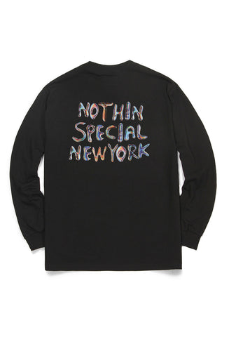 Nothin’ Special Liquid Pocket L/S Tee Black