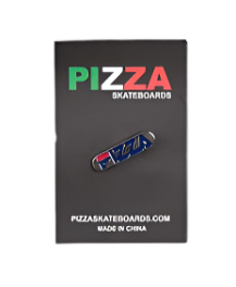 Pizza Skateboards Fizza Lapel Pin