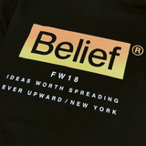 Belief NYC Box Logo Hoodie Black
