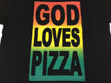 Pizza Skateboards God Loves Pizza S/S Tee Black