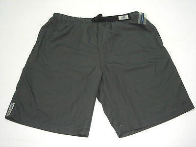 Lakai 100% Ripstop Polyester Shorts Grey Size Small Made in USA.