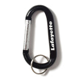 Lafayette Logo Carabiner Black