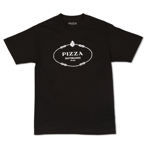 Pizza Skateboards Couture S/S Tee Black