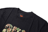 AM Aftermidnight NYC Woodland Camo AM Logo S/S Tee Black