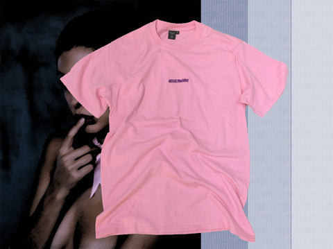 Brooklyn Work T25 Embroidery Logo S/S Tee Pink