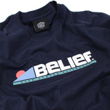 Belief NYC Abstract S/S Tee Navy