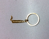 AM Aftermidnight NYC Key Chain Gold Color