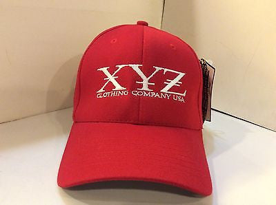 XYZ Clothing Co. Nu-Fit Cap Red Size S/M