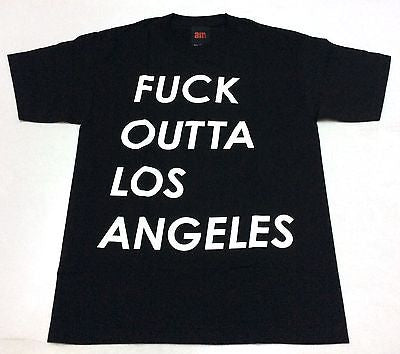 AM Aftermidnight NYC Fxxk Outta Los Angeles S/S Tee Black