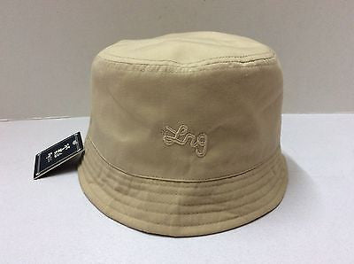 Lifted Research Group (L-R-G) Reversible Bucket Hat Khaki Size Large