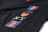 AM Aftermidnight NYC Heart NY Pocket S/S Tee Blue/Orange-Black