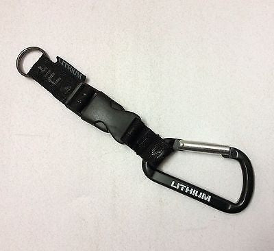 Lithium MFG. CO. Hook-Up Keychain Black