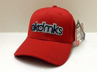 Akademiks Flexfit Cap Red Style # (AKPR003) One Size Fits All