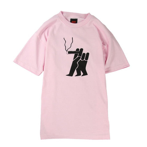 AM Aftermidnight NYC Hand S/S Tee Pink