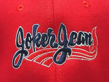 Joker Brand Nu-Fit Cap Red Size S-M