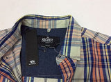 10 Deep 100% Cotton S/S Button Front Shirt Multi