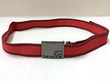 Matix Nylon Belt Red One Size Fits All