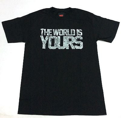 AM Aftermidnight NYC The World Is Yours S/S Tee Black