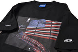 Lafayette x SDJNYC Led Old Glory S/S Tee Black Made in Japan.