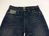 Green Cotton Six Pocket Denim Jean Blue