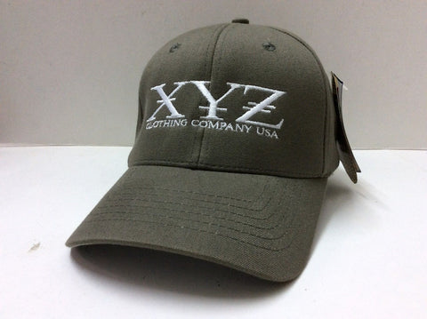 XYZ Clothing Co. Nu-Fit Cap Grey Size S/M