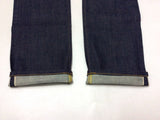 Green Five Pocket Red Line Denim Jean Navy