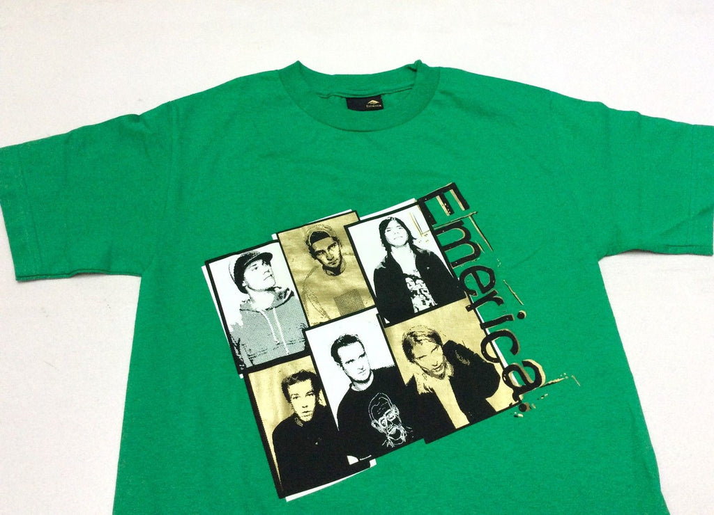 Emerica Yearbook S/S Tee Kelly Green