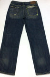 Green Cotton Six Pocket Denim Jean Blue