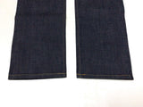 Green Five Pocket Red Line Denim Jean Navy